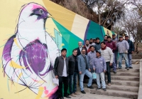 PONEN EN VALOR EL PASO PEATONAL QUE UNE EL B° CASTAÑEDA CON CALLE JUNÍN