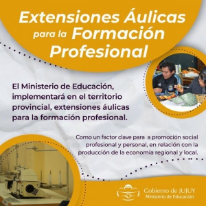 Extensiones &Aacute;ulicas para la Formaci&oacute;n Profesional