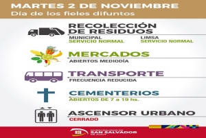 "Fieles Difuntos", as&iacute; ser&aacute;n los servicios municipales