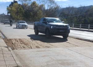 Puente sobre el río Chijra quedó habilitado