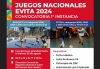 Juegos Evita. Inscripci&oacute;n para b&aacute;squet 3&times;3 y futsal