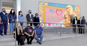 Un mural y m&aacute;s de 80 mil vacunas antirr&aacute;bicas