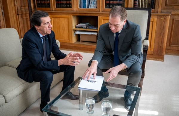 Sadir se reuni&oacute; con Santilli para abordar temas claves para la Provincia