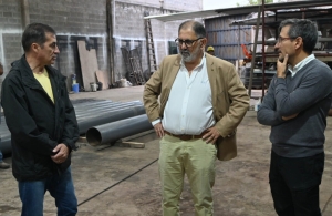Construyen pasarelas peatonales para el Parque Xibi Xibi