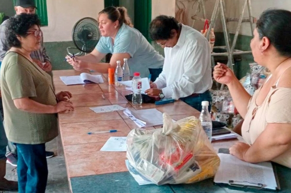 "Comer en Casa" recorri&oacute; el Departamento Santa B&aacute;rbara