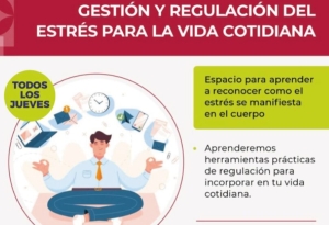 Invitan a Taller de Gestión y Regulación del Estrés