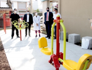 Municipio inauguro un "mini gym"