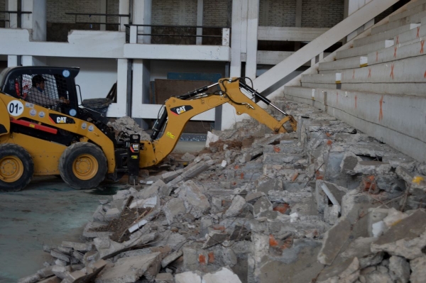Avanzan las obras para readecuar el Estadio Federaci&oacute;n