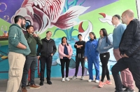 Murales participativos en homenaje al R&iacute;o Xibi Xibi