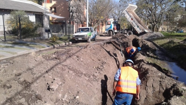 Agua Potable finaliz&oacute; recambio de ca&ntilde;lerias en sector de la ciudad
