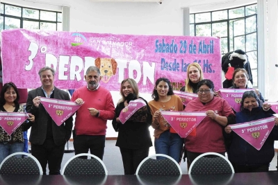 El intendente Ra&uacute;l Jorge present&oacute; la tercera edici&oacute;n del &ldquo;Perrot&oacute;n&rdquo;