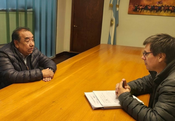 Ministro de Hacienda se reuni&oacute; con el intendente de Purmamarca