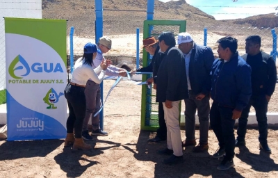 Susques: Inauguran un hist&oacute;rico sistema de tratamiento de l&iacute;quidos cloacales