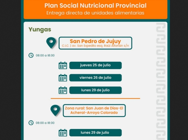 Comer en Casa: en San Pedro de Jujuy