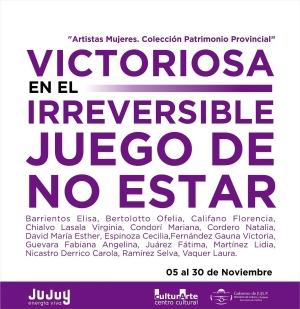 Inauguraron una muestra de artistas mujeres