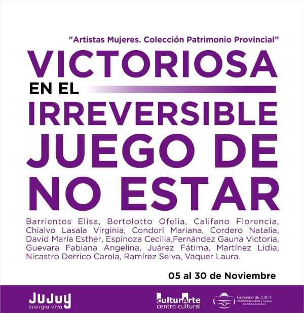 Inauguraron una muestra de artistas mujeres