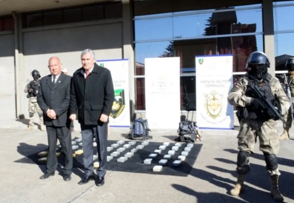 Morales destac&oacute; el secuestro de m&aacute;s de 50 kilos de coca&iacute;na en la frontera