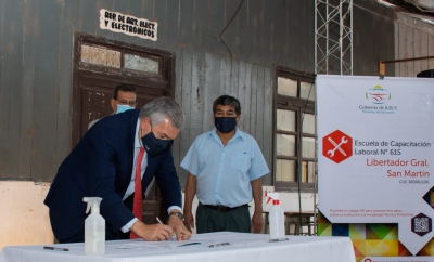 Cerca de 100 millones para edificio escolar en Libertador