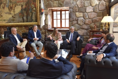 El vicegobernador recibi&oacute; a los integrantes del comit&eacute; nacional para la prevenci&oacute;n de la tortura