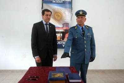 Asumi&oacute; el nuevo jefe del Servicio Penitenciario de Jujuy