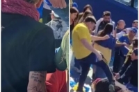 El hincha de River salvajemente golpeado en la Bombonera se retir&oacute; del hospital por sus propios medios