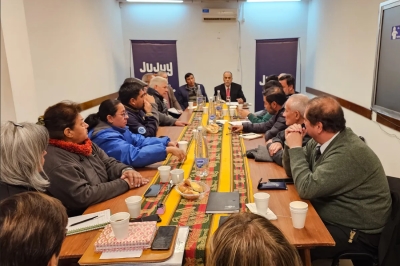 &Aacute;lvarez Garc&iacute;a se reuni&oacute; con la CGT regional Jujuy