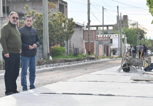 B&deg; Los Perales suma un nuevo tramo pavimentado