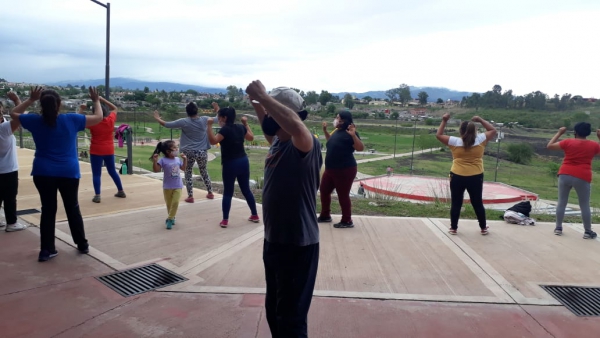 Reactivan actividades f&iacute;sicas en parque Belgrano