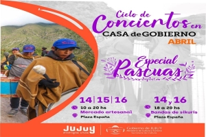 "Especial Pascuas" en el Ciclo de Conciertos en Casa de Gobierno