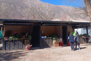 Mudanza de emprendedores al Mercado de Maimará
