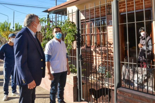 Morales encabez&oacute; operativos para detectar casos sintom&aacute;ticos de Covid 19