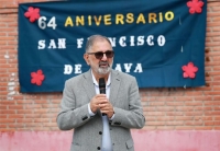 Jorge acompa&ntilde;&oacute; el 64&deg; aniversario del B&ordm; San Francisco de &Aacute;lava