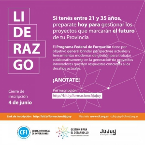 Programa de formaci&oacute;n federal para profesionales y estudiantes