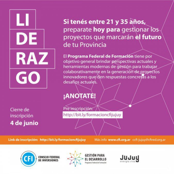 Programa de formaci&oacute;n federal para profesionales y estudiantes