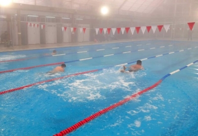 Natatorio Municipal. Primer Encuentro de Nataci&oacute;n para Adultos