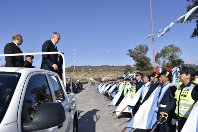 Morales reivindic&oacute; el rol de la Polic&iacute;a para recuperar la paz