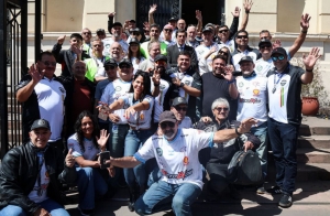 Sadir recibi&oacute; a los participantes del Moto Encuentro Internacional