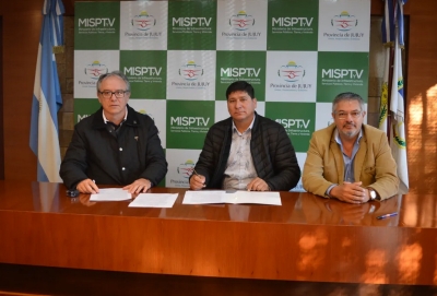 Interior: Anunciaron obras con financiamiento provincial