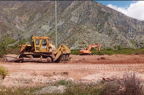 Punta Corral.Realizan obras de mejoras para el ascenso