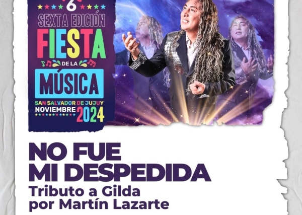 Tributo  a Gilda  en la Fiesta de la M&uacute;sica