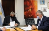 Ferraresi y Morales acordaron construir 1200 viviendas en Jujuy