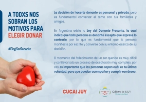 Aniversario del CUCAIJUY con m&aacute;s de 197 operativos de ablaci&oacute;n