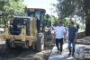 El intendente supervis&oacute; las obras de pavimentaci&oacute;n de calles Jansen y Triunvirato en el barrio General Arias