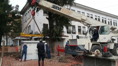 Subestaci&oacute;n transformadora para el Pablo Soria