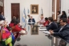 El Gobernador confirm&oacute; la construcci&oacute;n de escuela y una nueva cancha