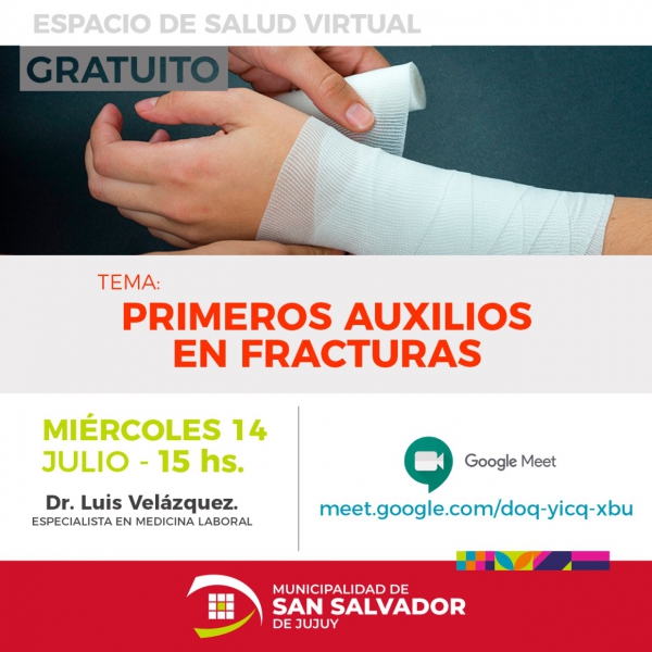 Invitan a curso sobre primeros auxilios