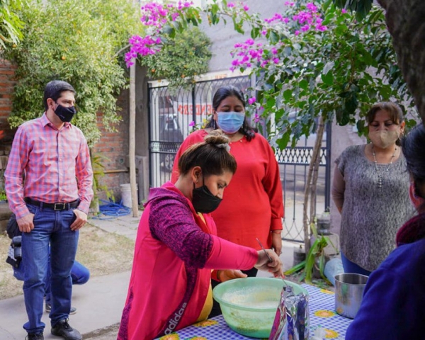 Visita a instituciones de contenci&oacute;n social en Perico