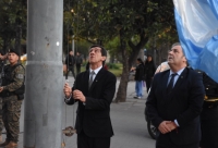 Izamiento de la Bandera por el 181&deg; aniversario de la Polic&iacute;a de Jujuy