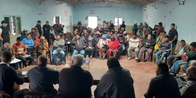 EL VICEGOBERNADOR Y FUNCIONARIOS EN CANGREJILLOS