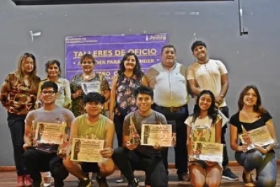 Finalizaron los talleres en el Centro Cultural Tupac Amaru